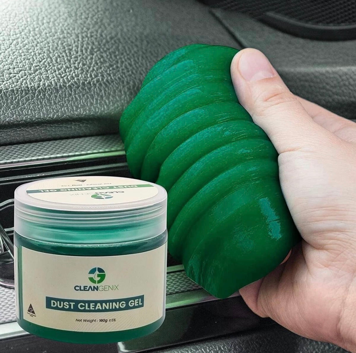 Car-cleaning gel/slime